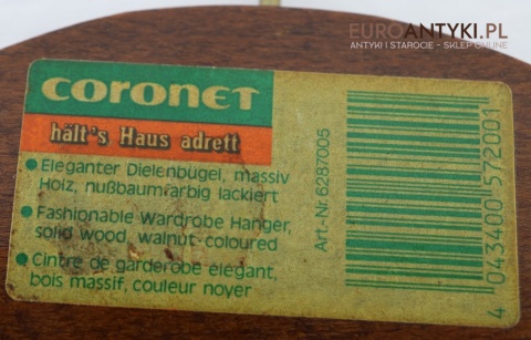retro wieszaki do szafy