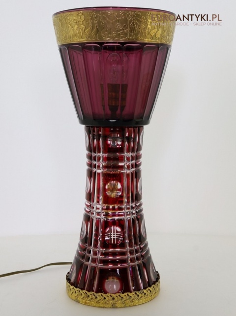 kryształowa dekoracyjna lampa kryształowa xl