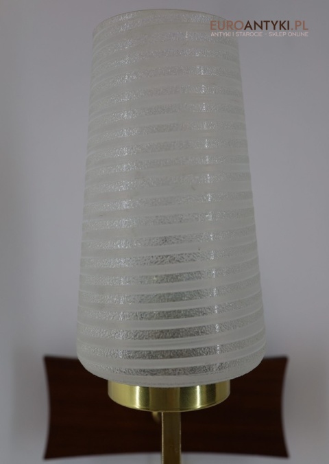 kinkiety vintage szkło spiralne