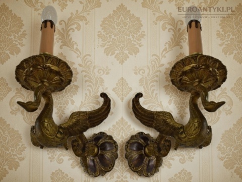 empire lampy scienne antyki