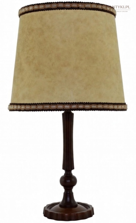 XL! DUŻA lampa stołowa z lat 1950 – styl retro vintage