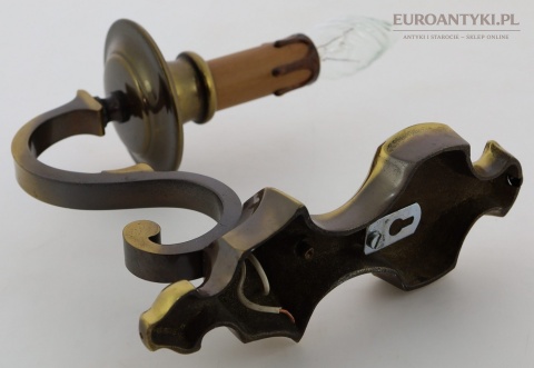 kinkiet ścienny retro