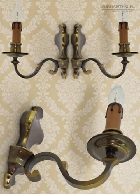 kinkiety z babcinych czasów