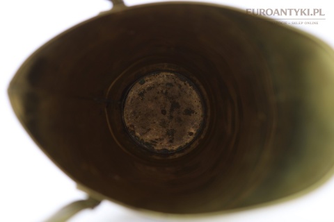 mosiężny pojemnik dekoracyjny wysoki 50 cm