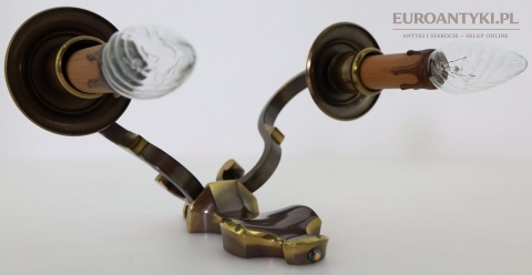 stylowy kinkiet vintage