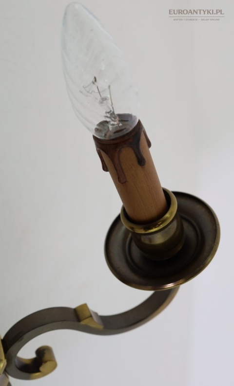 stare lampy ścienne