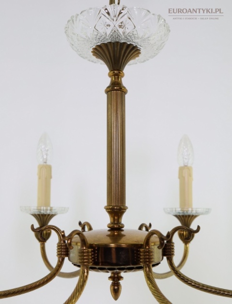 vintage oświetlenie salonowe