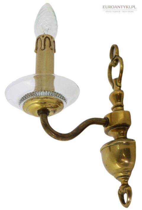 antyczne kinkiety do salonu vintage