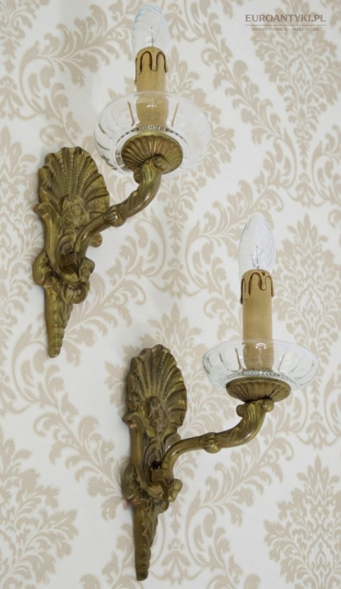 styl art nouveau kinkiety