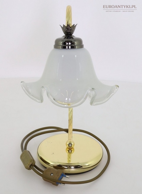 retro lampka stołowa massive e27