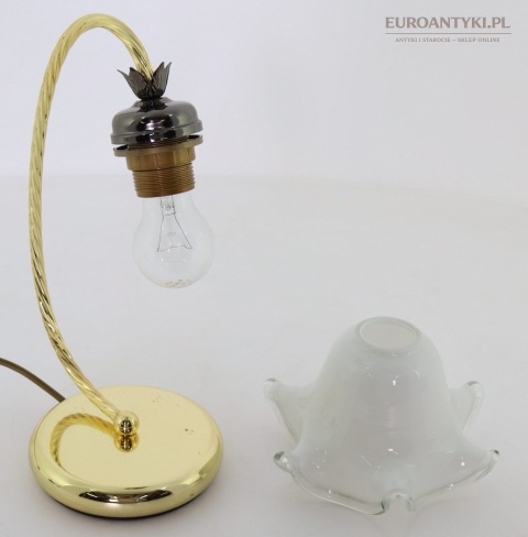 lampka na stolik retro