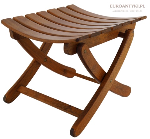 stylowy taboret vintage do ogrodu i tarasu