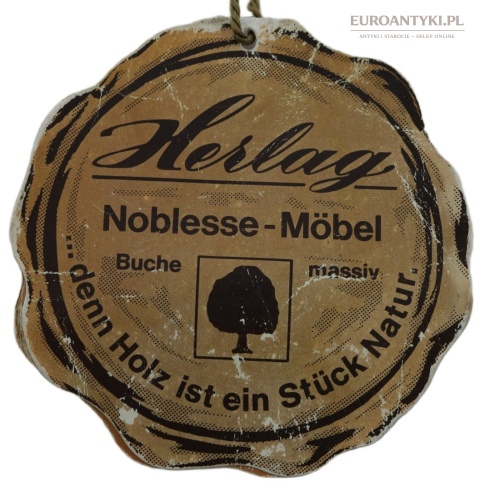 Stylowy składany podnóżek / siedzisko premium na taras – West Germany, solidny klasyk