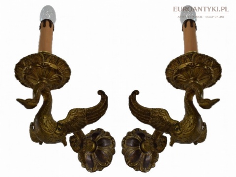 muzealne lampy scienne empire