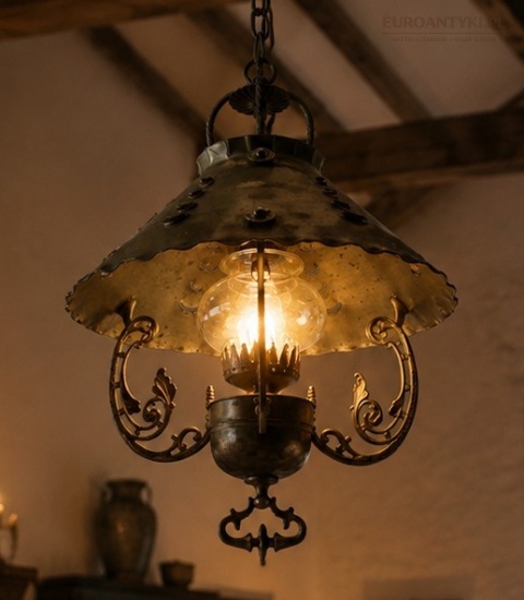 lampa wisząca retro do restauracji