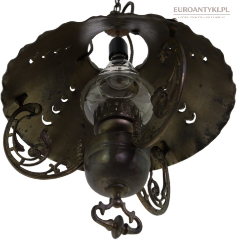 zamkowa lampa sufitowa