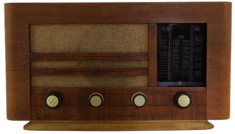 stare radio retro do salonu