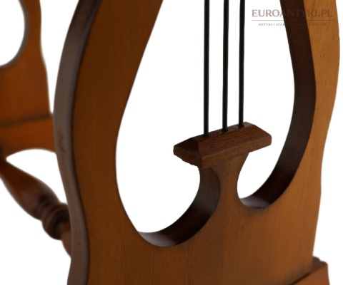 stolik drewniany retro lyre