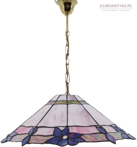 cukierkowa lampa sufitowa tiffany