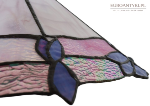 lampa tiffany pastelowe kolory