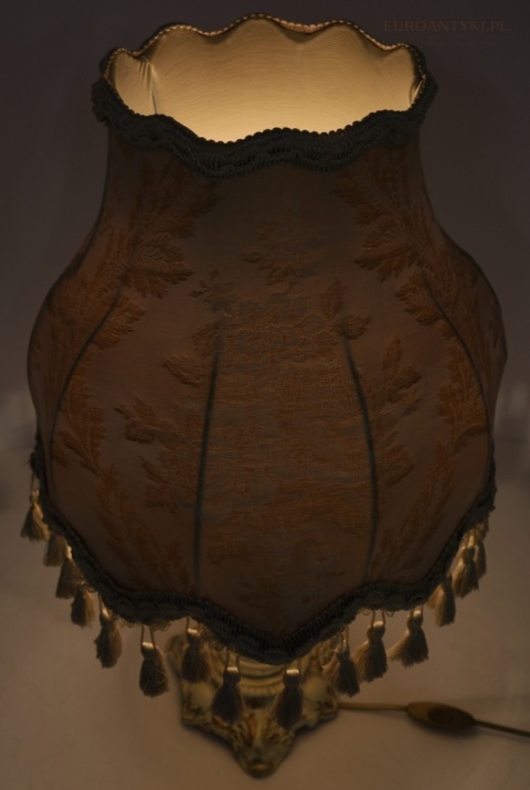 lampy vintage do zypialni barokowej