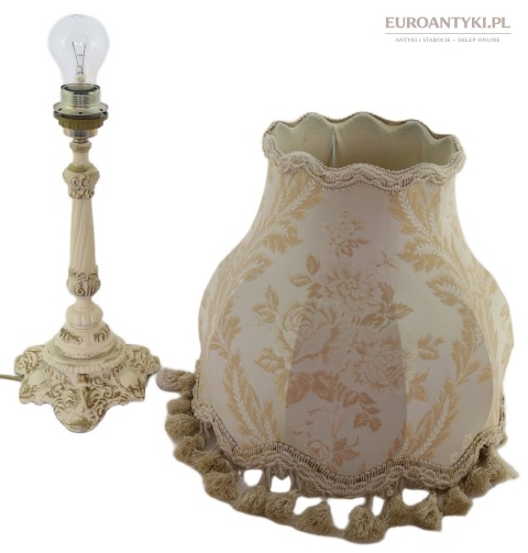 antyczne lampy nocne eleganckie retro