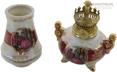 mała lampa naftowa retro