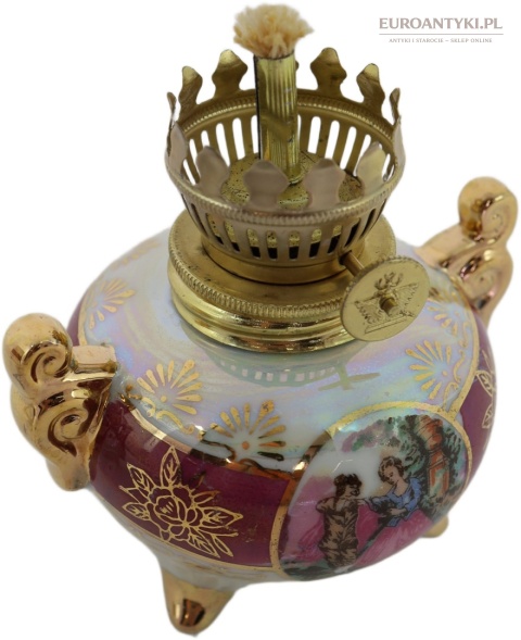 porcelanowa lampka kolekcjonerska