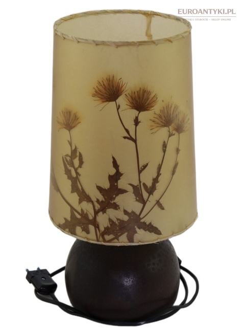 stylowa lampka vintage naturalistyczna