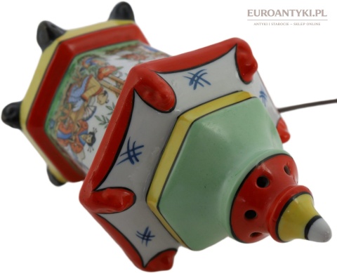 lampka z cienkiej porcelany światło