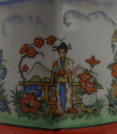 lampka porcelanowa japonizm