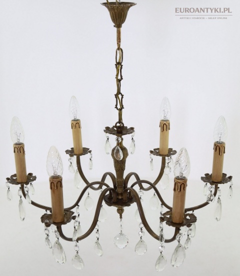 wisząca lampa pałacowa vintage