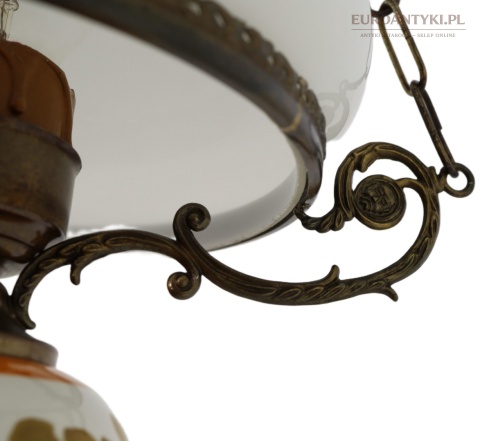 lampa sufitowa z dawnych lat