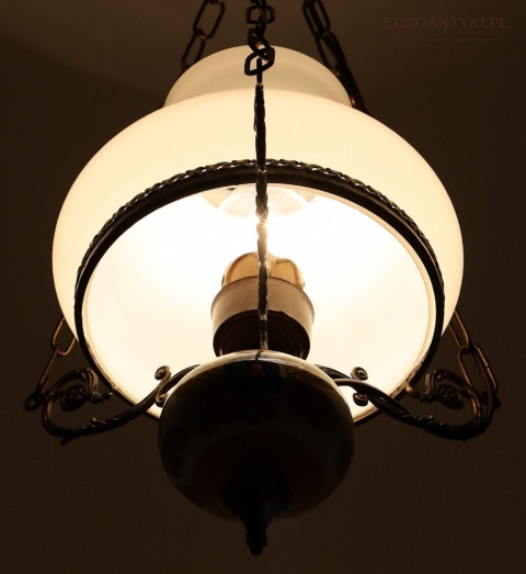 sufitowa lampa rustykalna klasyczna