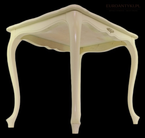 mini elegancki stolik écru