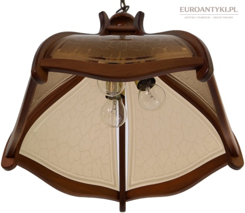 żyrandol do karczmy vintage