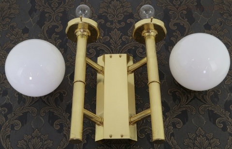 gabinetowe kinkiety art deco