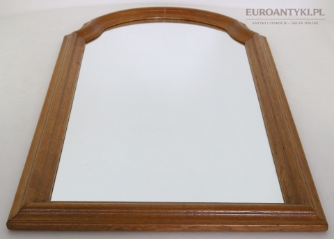 rustykalne wiszące lustro vintage z Francji