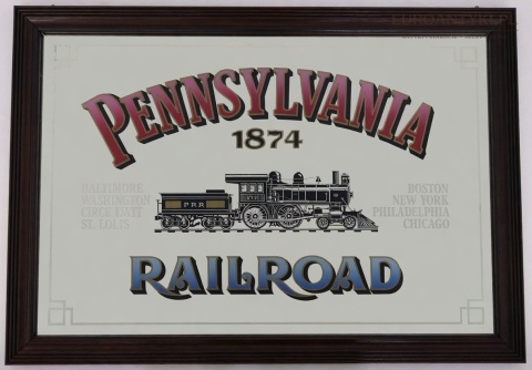 lustro szyld pennsylvania railroad xl