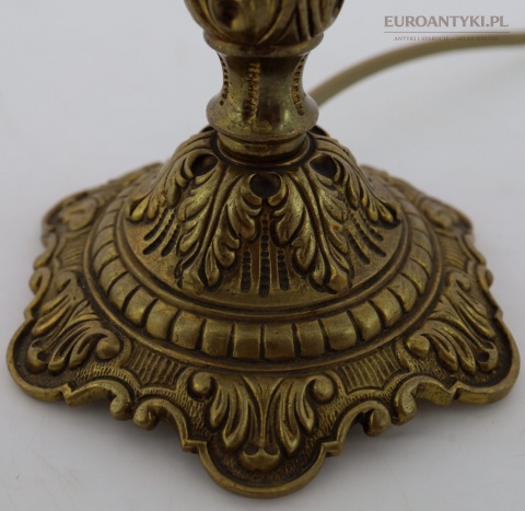mosiężne lampy antyczne