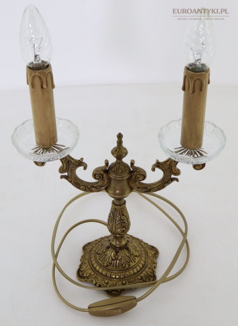 lampy pałacowe vintage stołowe