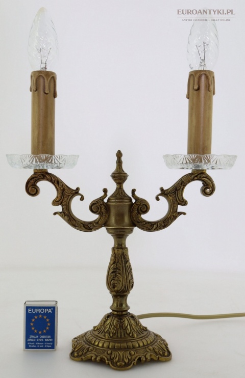antyczne lampy stołowe francja
