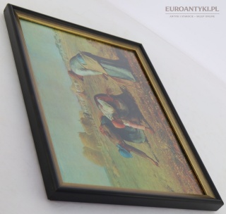 Reprodukcje obrazów Milleta w stylowych ramach vintage – Anioł Pański i Zbieraczki