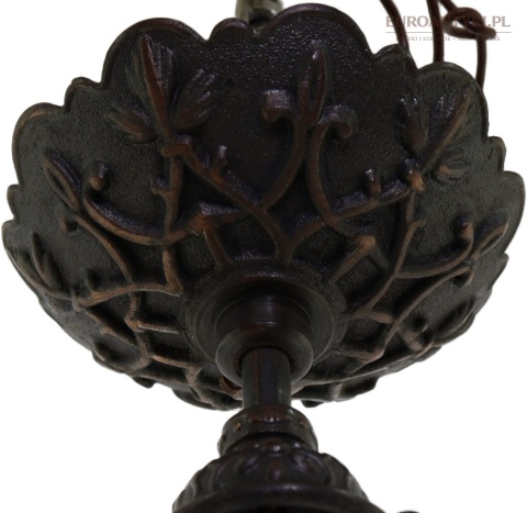 miedziane lampy antyczne