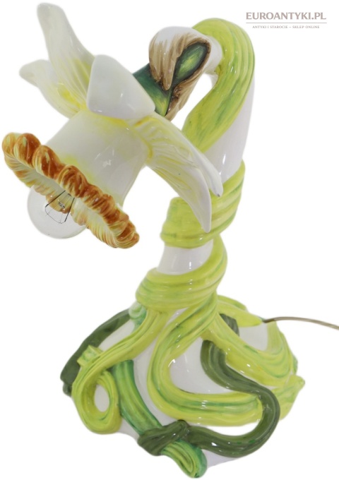 lampka porcelanowa judendstil