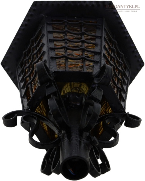 antyczna  lampa ogrodowa vintage