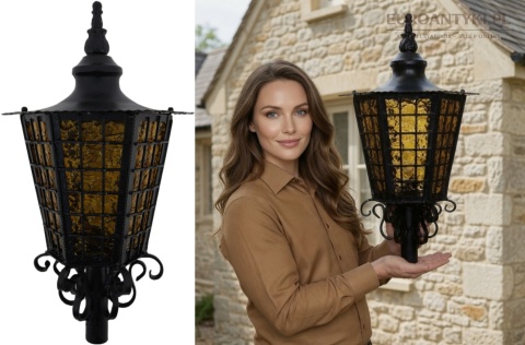 neobarokowa lampa zewnętrzna