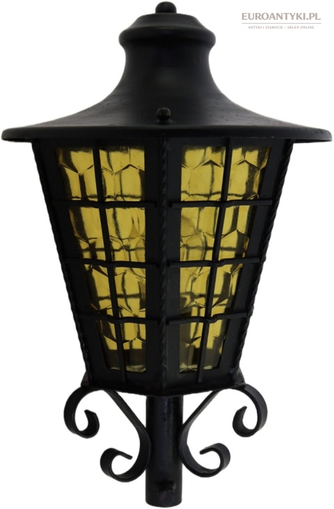 antyczna lampa ogrodowa zewnętrzna
