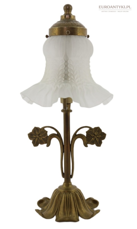 florystyczna lampka nocna vintage