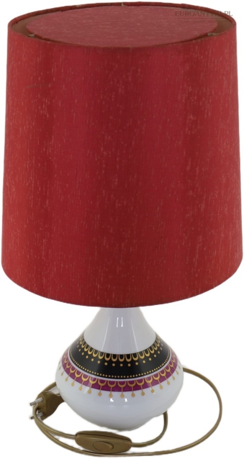 niemiecka lampa stołowa mid century